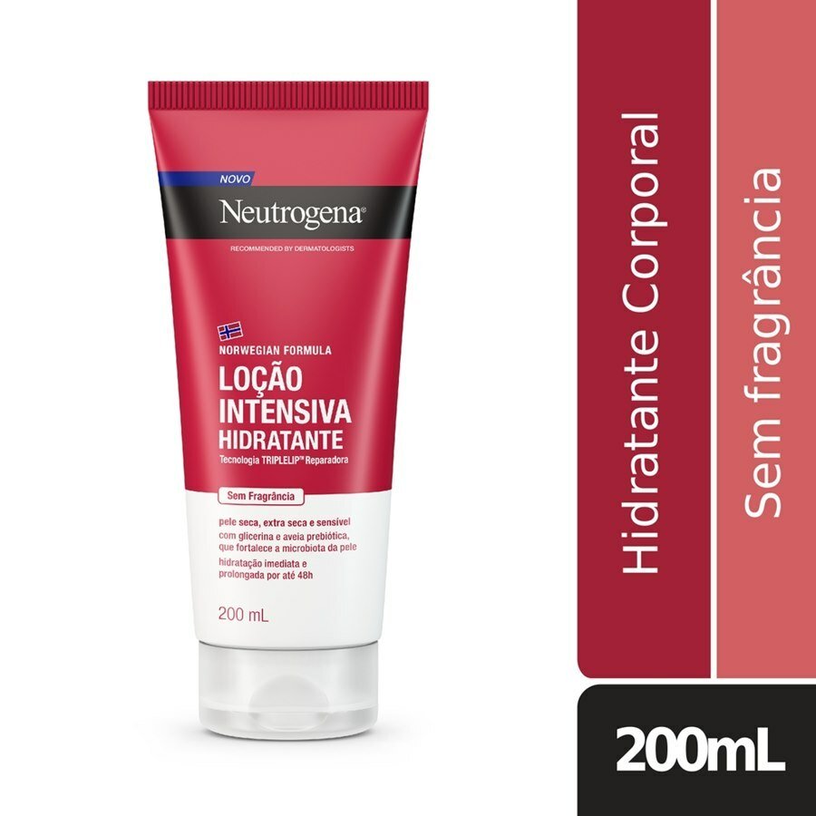 Neutrogena Norwegian Hidratante Corporal Intensivo Sem Fragrância 200ml
