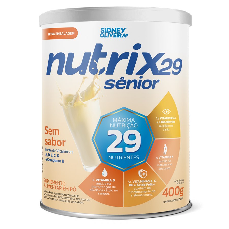 Nutrix 29 Sênior Sem Sabor 400G