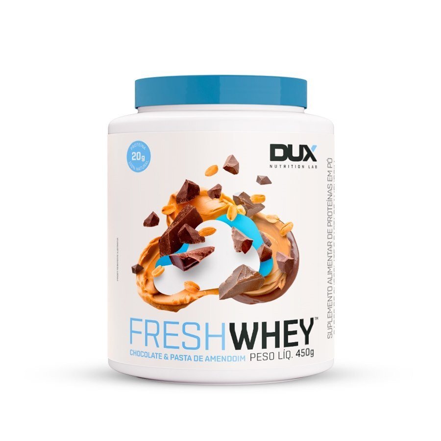 Fresh Whey Sabor Chocolate E Pasta De Amendoim 450g