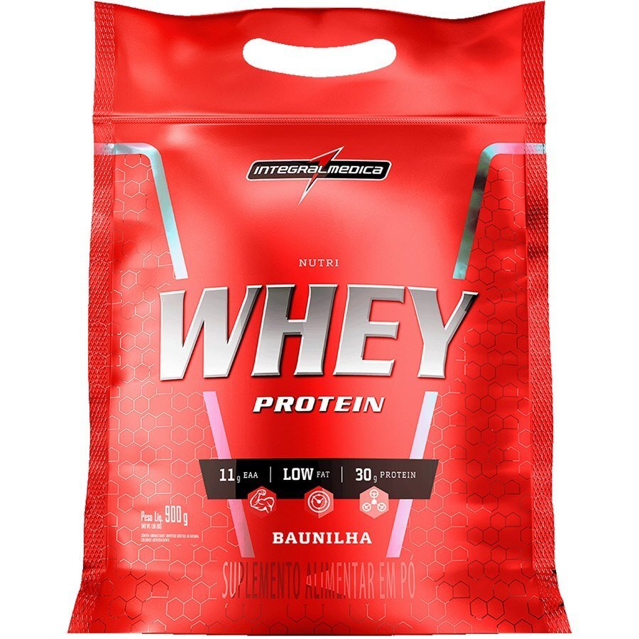 Nutri Whey Sabor Baunilha Refil 900g