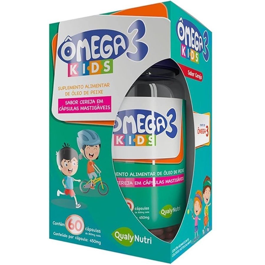 Ômega 3 Kids 450mg 60 Cápsulas