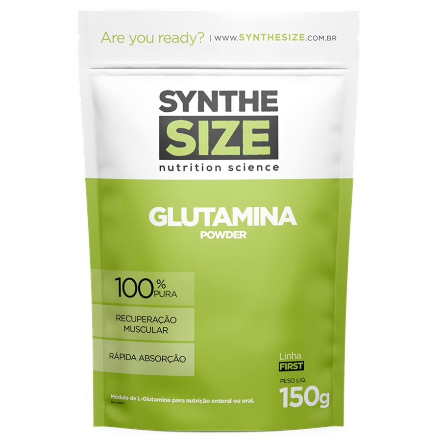 Glutamina Powder Natural Synthesize Refil 150G