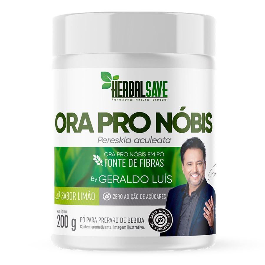 Ora Pro Nóbis Solúvel By Geraldo Luís 200G Herbalsave
