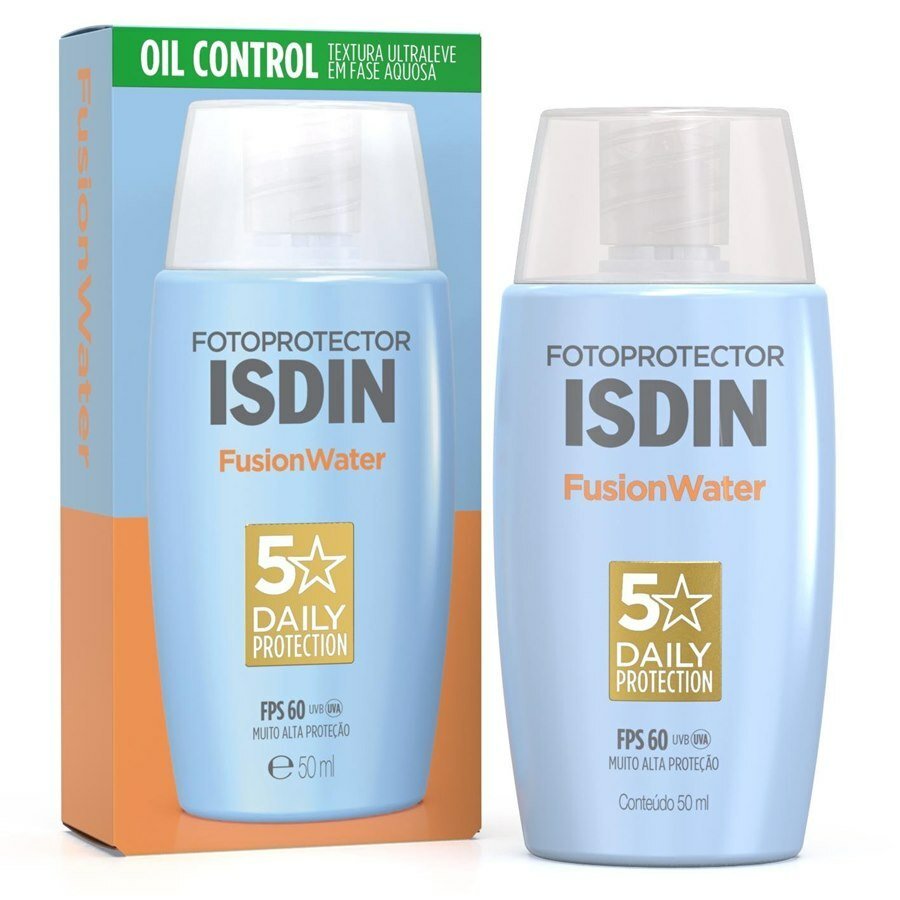 Protetor Solar Isdin Fusion Water Five Star Fps60 50ml